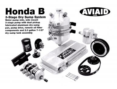 Honda B 3 Stage Dry Sump System